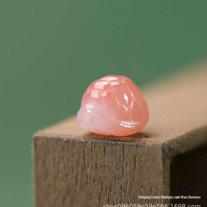 

Бусина из красного южного агата в форме панциря черепахи, ручная работа 11x12 мм, DIY-украшение на удачу со сквозным отверстием. J93