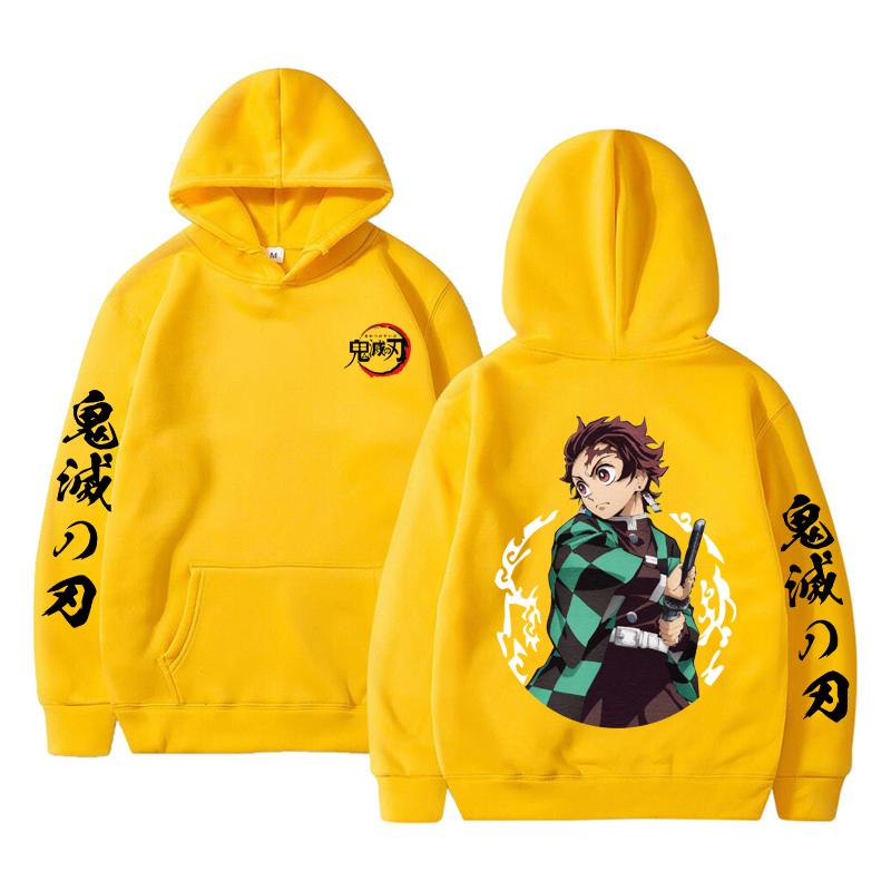 Japanese Animation New Hoodie Men Women Sweatshirts Pullover Street Wear Spring Autumn Winter Clothing Plushed Brand Sweater