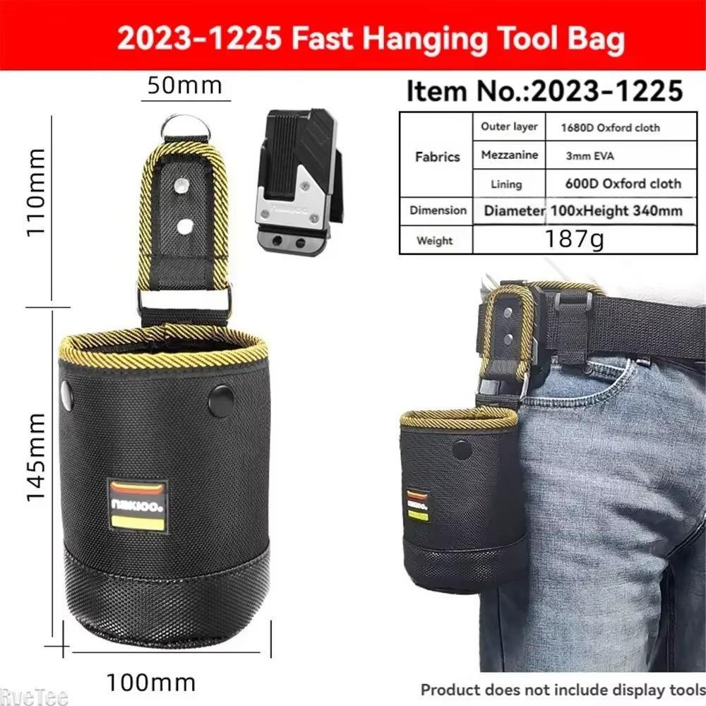 

с Пряжкой Сумка Электрика на Пояс Быстросъемный Подсумок для Инструментов Многофункциональный Подсумок для Инструментов Small