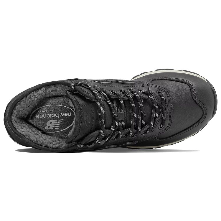 New Balance NB 574 Retro Sklisikre Slitesterke Mellomhøye Fritids Urbane Pendle Løpesko Unisex sneaker Svart MH574GX1