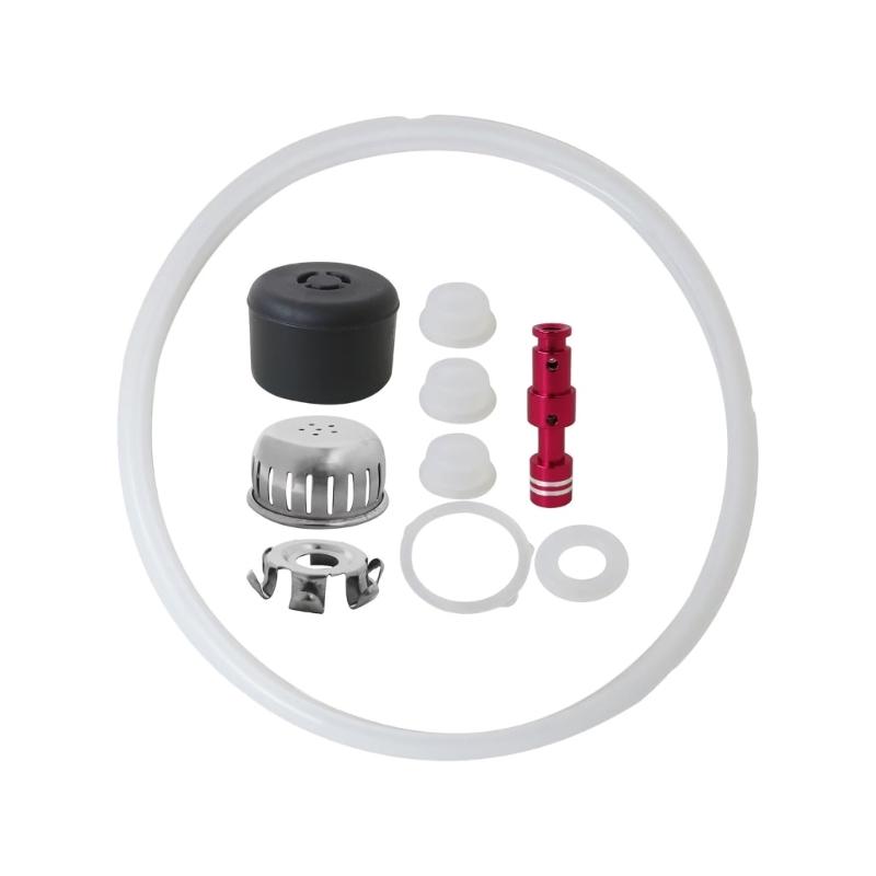 

Pressure Cooker Vents Valves and Silicone Gasket Set Suitable for 8QT Models Ensures Efficient Pressure Management 1