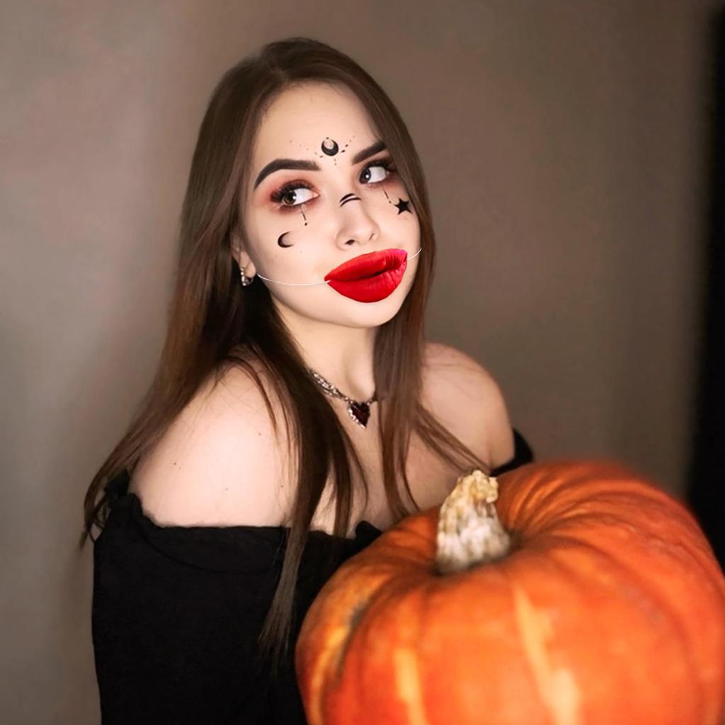 Vtipná rekvizita Klobásové rty Červené Sexy rty Kostým Párty Vystoupení Doplněk Halloween Cosplay