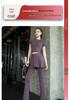 Women's Morning Run Yoga Set: Hip-Covering Skirt & Slimming Flared Pants