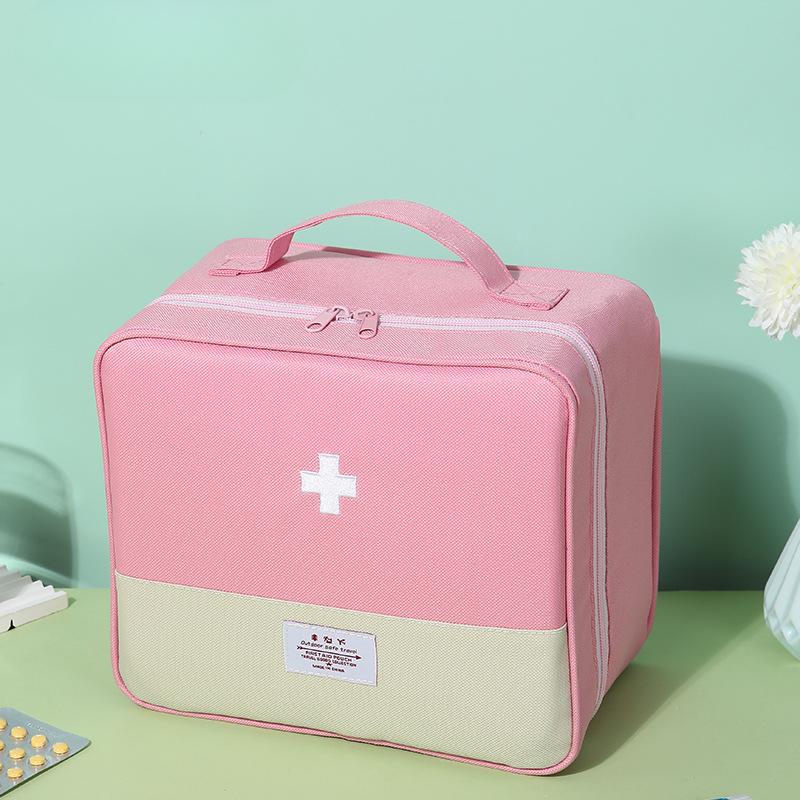 Outdoor Erste Hilfe Notfall Medizinische Tasche Medizin Medikament Pillendose Camping Zuhause Auto Überlebensset Notfalltasche Kleine Oxford Tasche