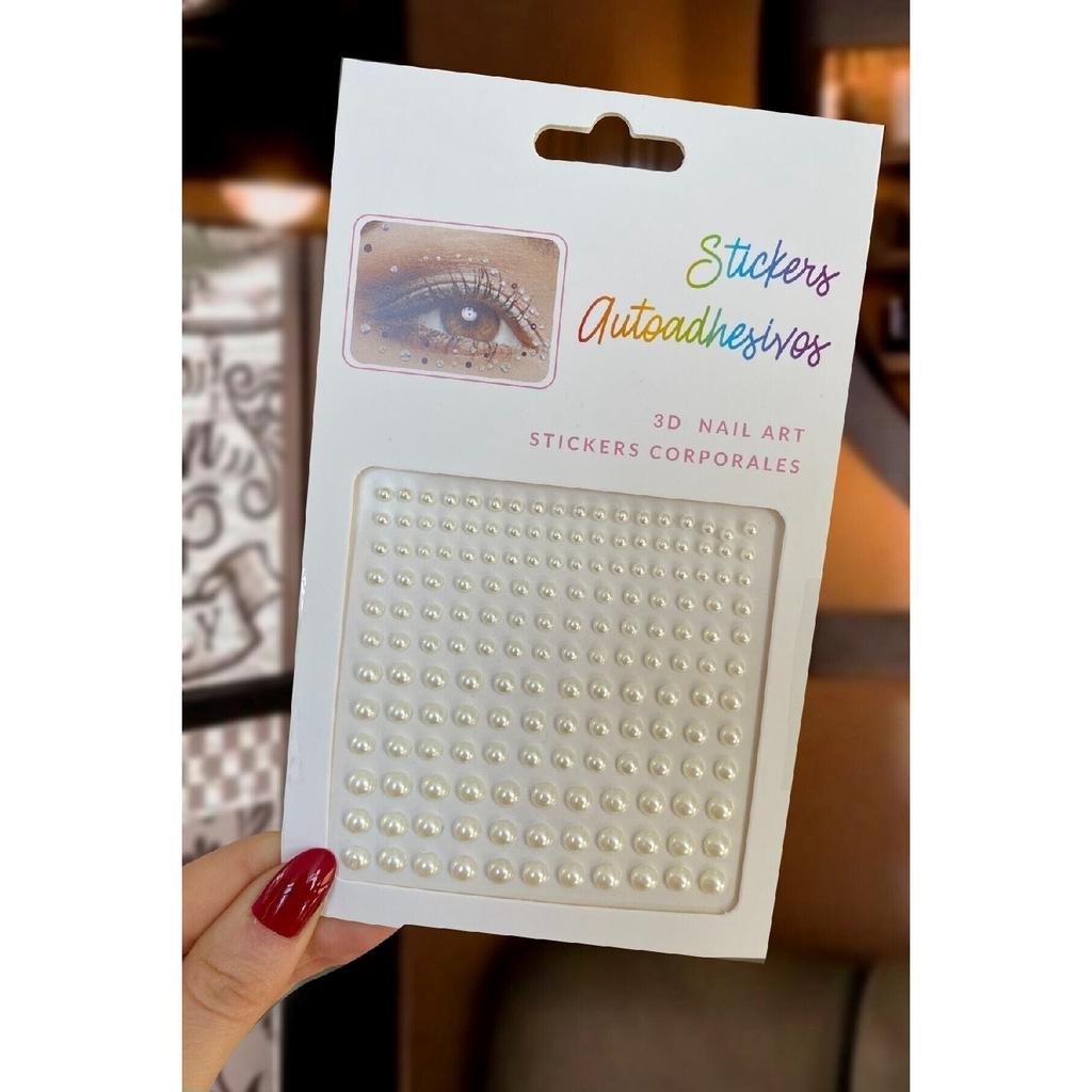 LUTER Gesichtssteine Selbstklebend – 1250 Strasssteine Für Make-up, Party & Körperdekoration (bunt)