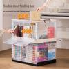 Foldable Transparent Double Door Storage Box