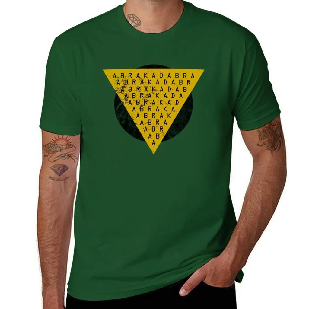 Abracadabra TShirt Aesthetic clothing quick drying t shirts men 2025 new model