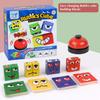 Children's Facial Expression Changing Puzzle Building Blocks Children's Early Education Montessori Cube Tabletop Game Gifts