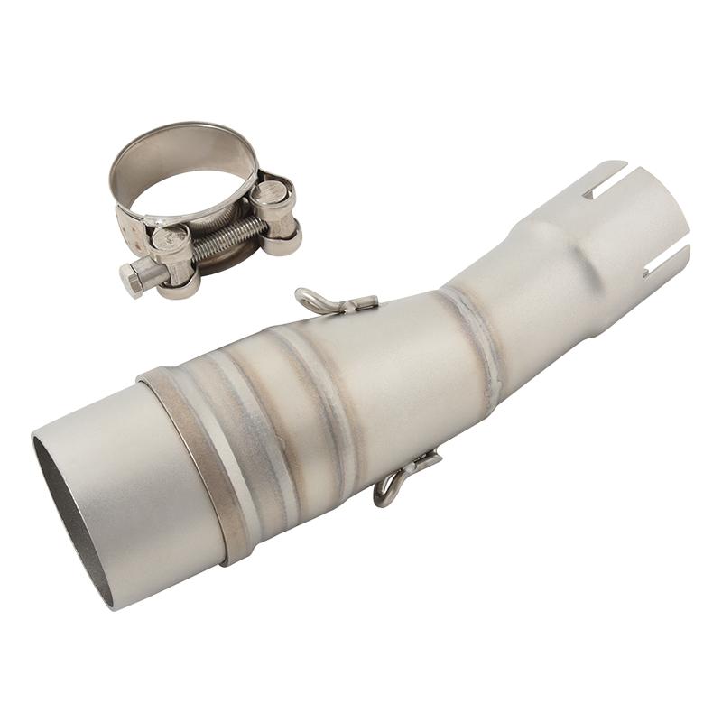 Slip On For Yamaha X MAX XMAX 250 300 XMAX250 XMAX300 2017 - 2022 Motorcycle Exhaust Middle Link Pipe Connecting 51mm Escape