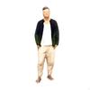 1:64 Figure People Mode Role Play Delicate Hand Painted Character Resin Decoration Standing Park