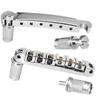 Electric Guitar Bridge Drawstring Plate Upper and Lower Split Bridge Ball Roller Adjustable 6