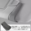 DEVENTORZ Sunglasses Car Glasses Leather Easy Sun Visor Car Includes Cleaning Rectangular Shape Holder, Holder, Material, Magnetic, Installation,