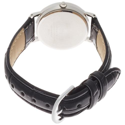 Citizen Q&Q Watch Analog Waterproof Leather Strap Q997-304 Women's White