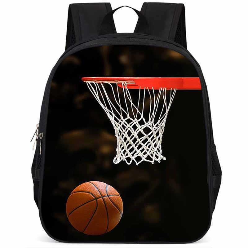 Прочный Оксфордский Тканевый Баскетбольный 15-дюймовый Детский Рюкзак Для Школы 2