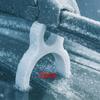 2x Wiper Stand Lifters Cold Brackets for Trucks Easy Installation White
