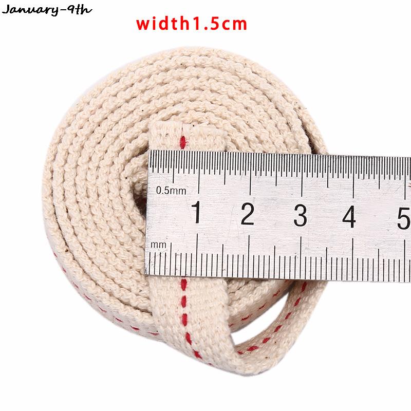 1Meter Kerosene Lamp Wick Braided Cotton Flat Oil For