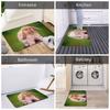 Tappetino Divertente con Meme di Coniglio Nicolas Cage Antiscivolo Tappeto per Bagno Cucina Porta WC Ingresso Tappeto