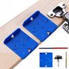 Conjunto Localizador de Furação para Dobradiças Não Elétricas 3/4 Peças Ferramenta de Instalação de Dobradiças Dobradiças de Armário 40mm