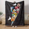 1pc, Cozy Disney Characters Home Decor Fleece Blanket: Perfect Gift for Bedroom, Living Room, Travel, Camping, Car