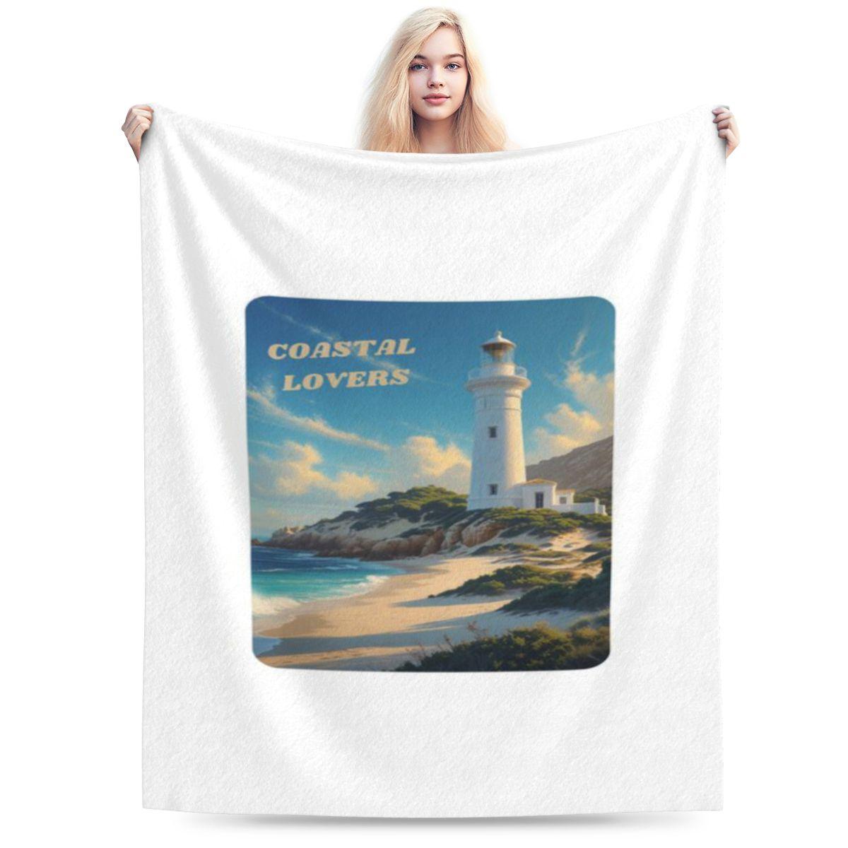 

Coastal Lovers Custom Comfortable Decorate Home An UltraSoft Micro Fleece Blanket 75x100cm 30x40in