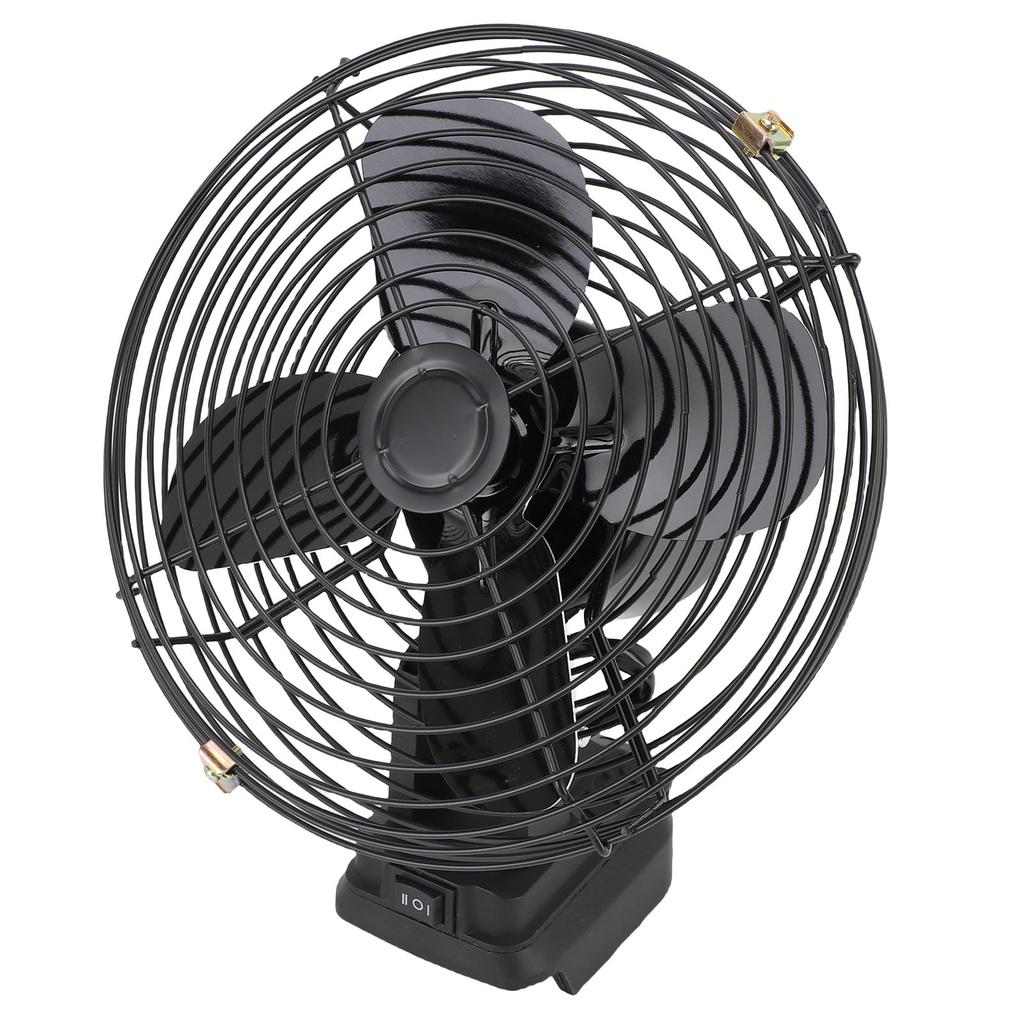 Cordless Jobsite Fan Fit for BL1840 Battery Portable 35W 4000RPM 8in Iron Blades 2 USB Ports Construction Site Outdoor