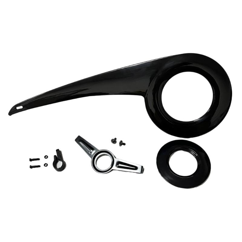 Premiums Bike Chain Guard Long Distances Cycling Chain Protectors Easyly Install for Daily Commutes