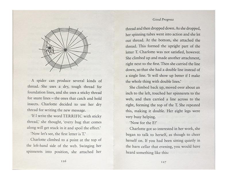 British Version of Charlotte's Web English Charlotte's Web Charlotte's Web English