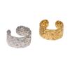 18K Gold-Plated Stainless Steel Open Ring - Elegant European & American Design, Versatile and Non-Fading Titanium Steel Jewelry.