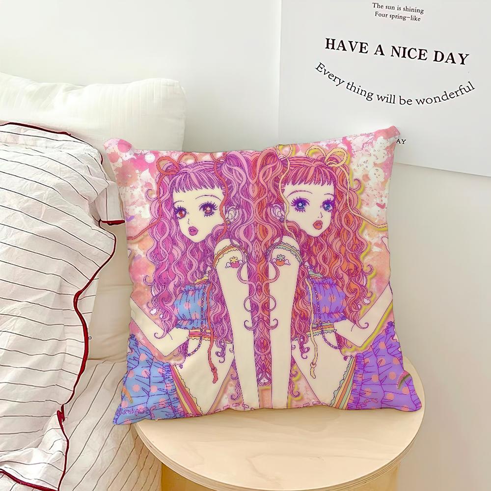 Classic Manga Anime pParadise Kiss Miwako Soft Pillowcase Sofa Home Living Room Bedside Decor Pillow Cover Gift Party Hogar