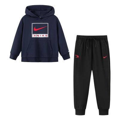 Kids' Cotton New Year Sweatshirt & Pants Set