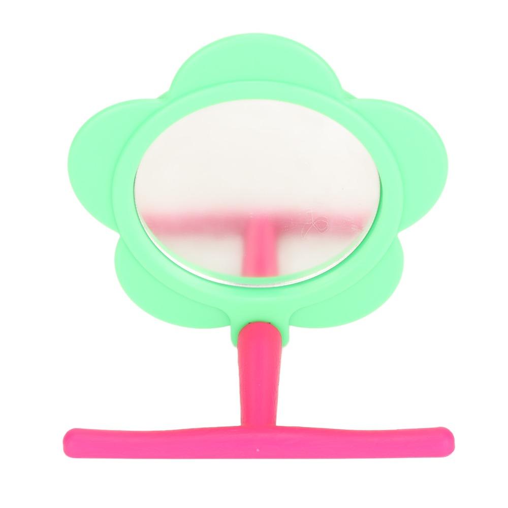 Acrylic Material Parrot Mirror Stand Toy Plastic Material Hanging Bird Mirror Toy For Budgie