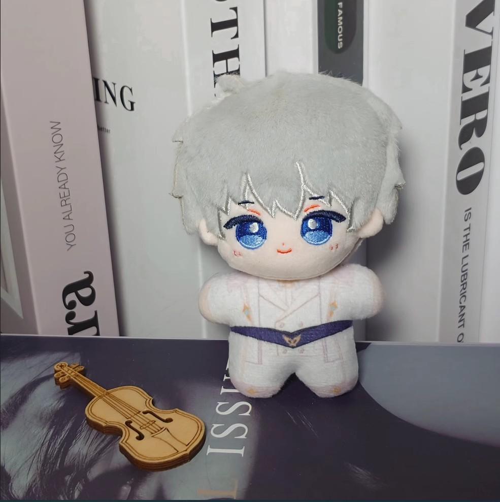 Plüschtier Liebe und Deepspace Xavier Zayne Rafayel Sylus Caleb 10cm Puppe Spielzeug Plüsch Schlüsselanhänger Kuscheltier Spiel Cosplay Kindergeschenk Niedlich