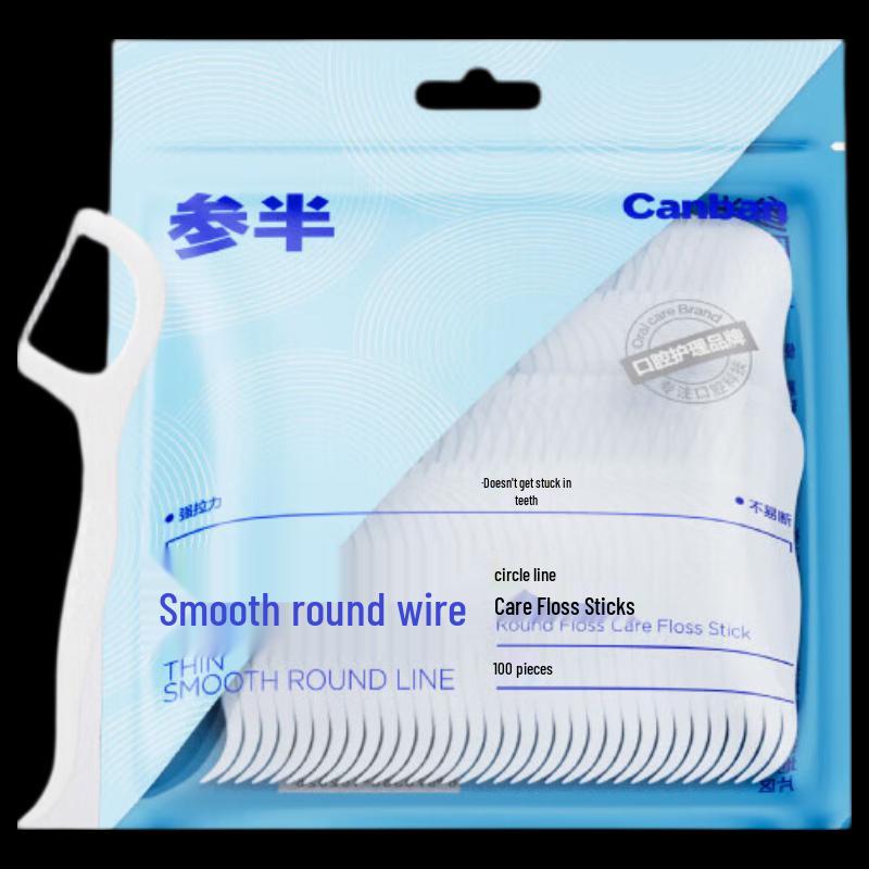Canban Round Dental Floss Sticks