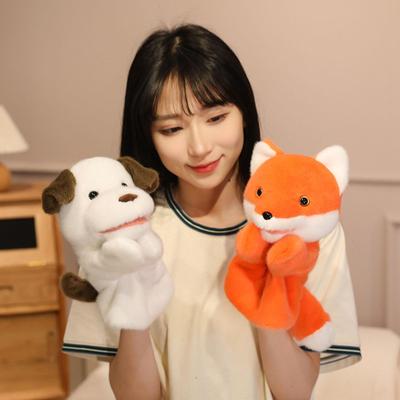 Soft Hand Puppet Storytelling Stuffed Animal Toy Interactive Role Play for Stage Performance Kindergarten And Educational Use