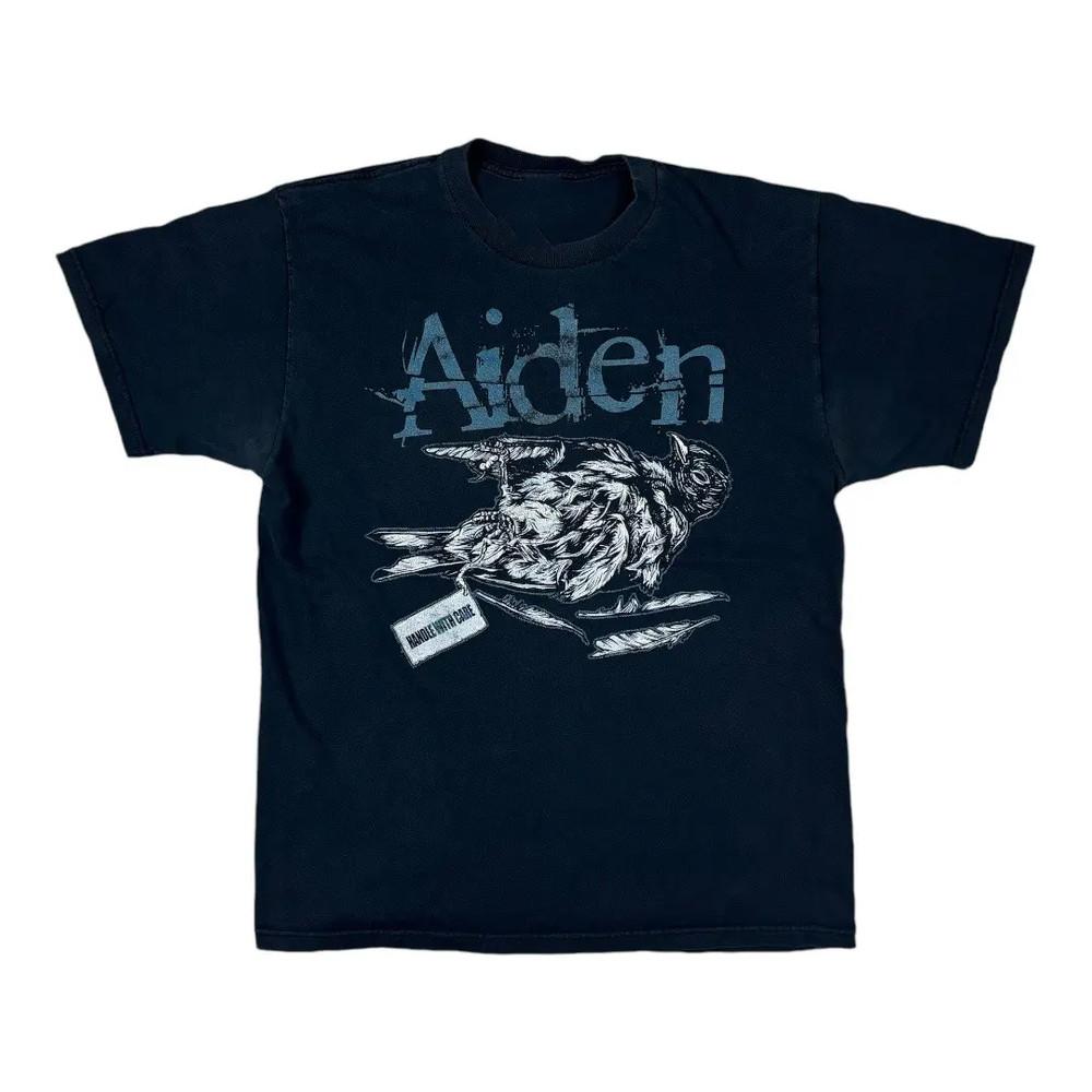 VTG Aiden Band Album Short Sleeve Black Cotton S-5XL T Shirt BT763 Unisex T-Shirt XXXXL