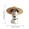 Cute Grass Cow Figure Ugly-cute Car Ornament Emo Center Console Decoration  Center Console