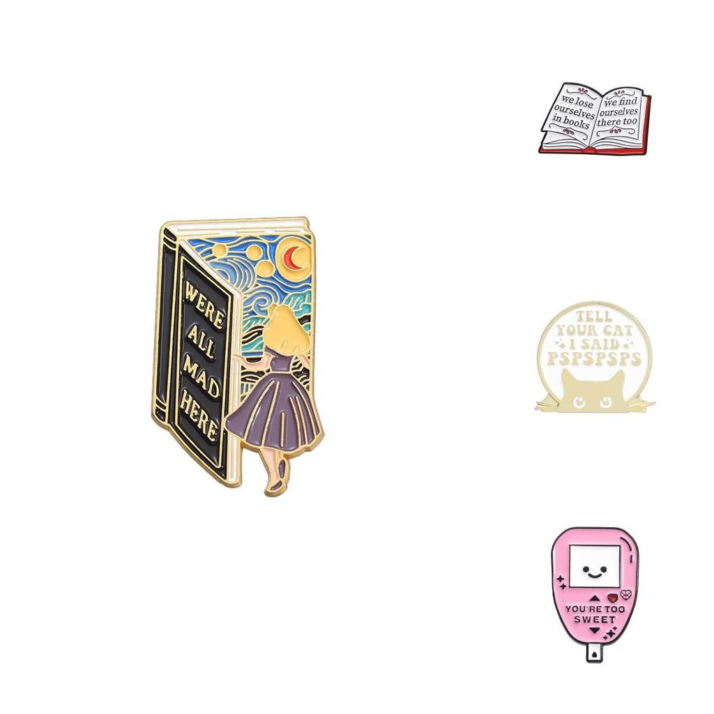 Alloy Cartoon Unique Brooch With Eyecatching Colors For Style Personalized