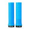 A Pair of Mountain Bike Accessories Bicycle Handle Cover Color TPR Silicone Bicycle Antiskid Pair Handle Straight Handle