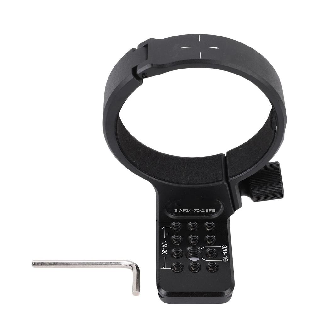 Tripod Mount Ring Fit for Samyang AF24 70mm F2.8 Lens Aluminum Alloy Support Collar 69mm Fast Release Plate