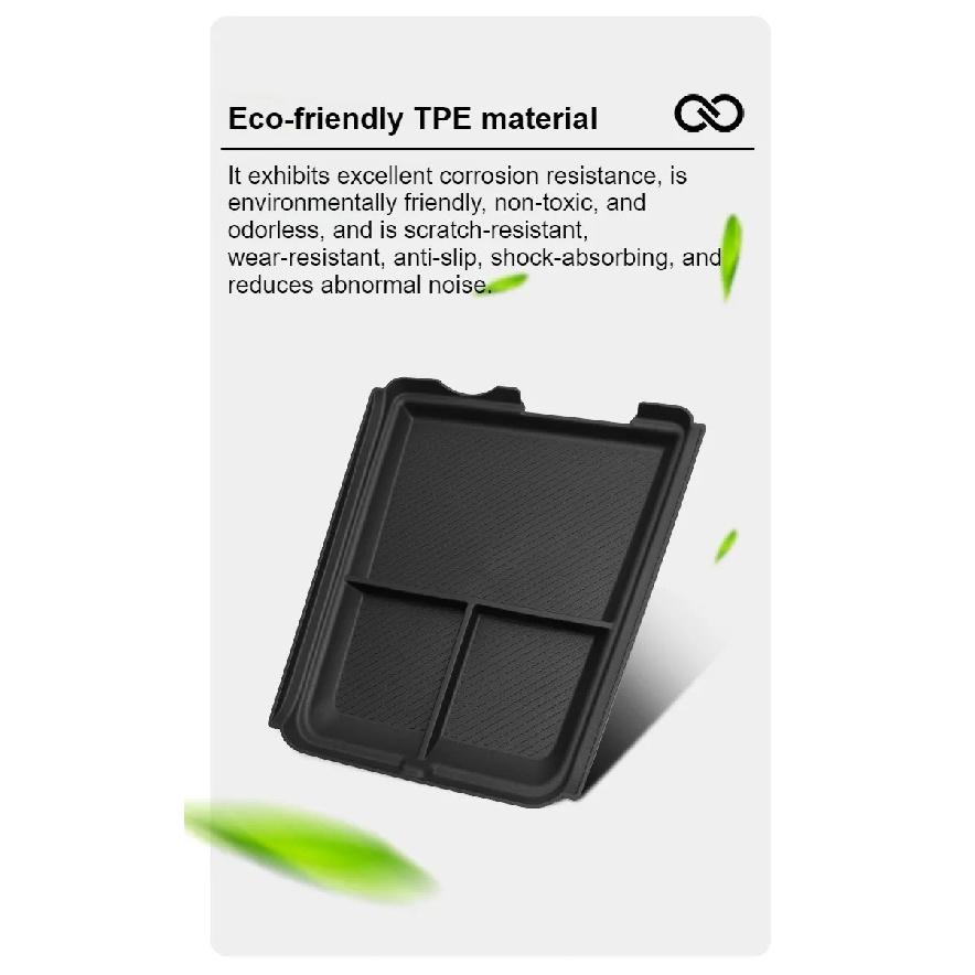 For Leapmotor C10 2024-2026 Center Console Lower Storage Box Armrest Storage Tray Organizer Case Auto Car Interior Accessories