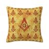 Nordic Masonic Freemason Cushion Cover 40x40 Cm Soft Polyester Throw Pillow Case For Sofa ChairHome Decor Pillowslip