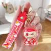Acrylic Quicksand Oil Mini Keychain Bag Small Pendant Key Chain