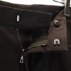 Prada Made In Italy Piping Wool Slacks Pants 46 Brown Men's Used