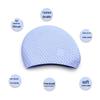 Extra Large Waterproof Silicone Swimming Cap with Ear Protection - Solid Color, Edgeless Design, Comfortable Fit