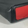Christian Louboutin Logo Kibi Vanity bag Hand Bag Leather Black