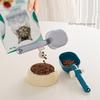 2Pcs Handheld Cat Food Scooper Multifunction Dog Feeder Shovel Pet Food Shovel  Feeding Bowl