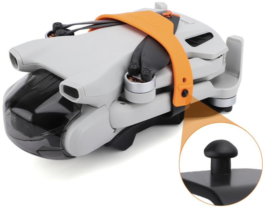 Stabilizer Propeller Lock for DJI Mini 3 - Orange