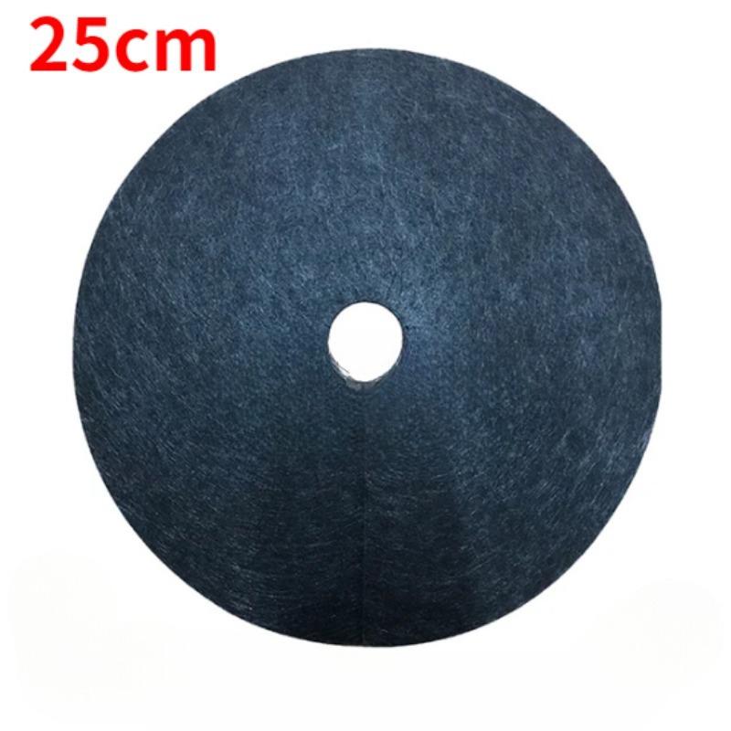 

Тканые мульчирующие кольца для деревьев, коврики для сорняков, барьерная ландшафтная ткань, многоразовые для садового контроля, защитный чехол для корней 25cm-8pcs