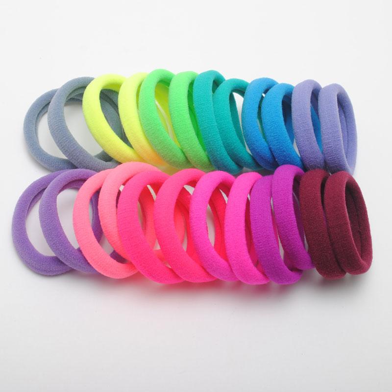 24pcs Hair Scrunchies Girls Headbands Hair Holders Girls Tie Gum Rubber Bands Girls Hair Elastics Accessories Girl Headwear
