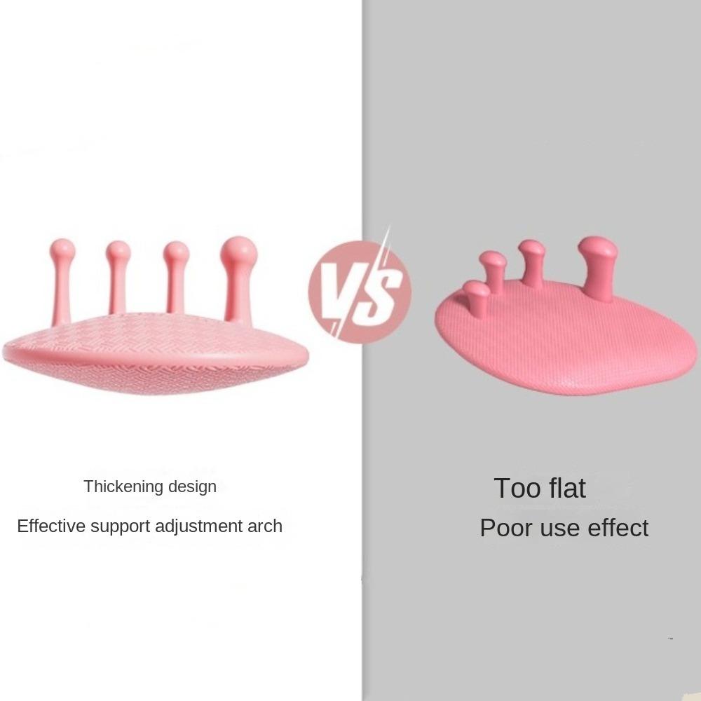 1 Pair Anti Drop Foot Arch Trainer Soft Overlapping Toes Corrector Toe Valgus Exerciser Men/Women